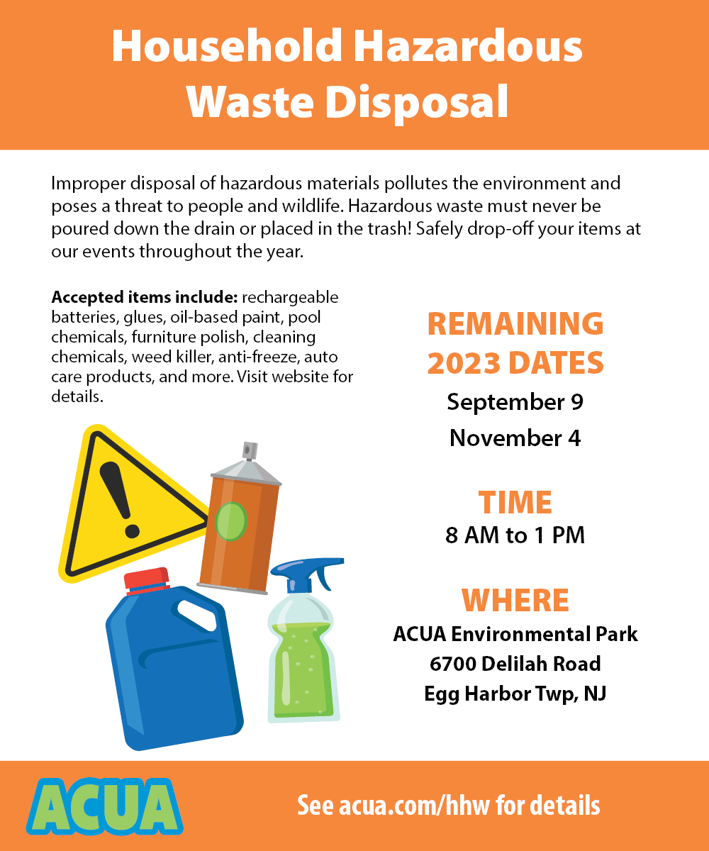 to Ventnor City, New Jersey Safely Dispose of Hazardous Waste